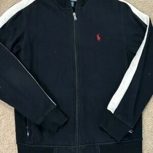 Vintage 80’s Polo Ralph Lauren Men’s Small Full Zip Cotton Blend Track Jacket